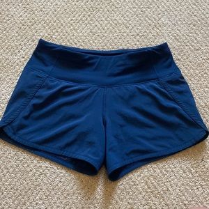 Blue Lululemon Shorts